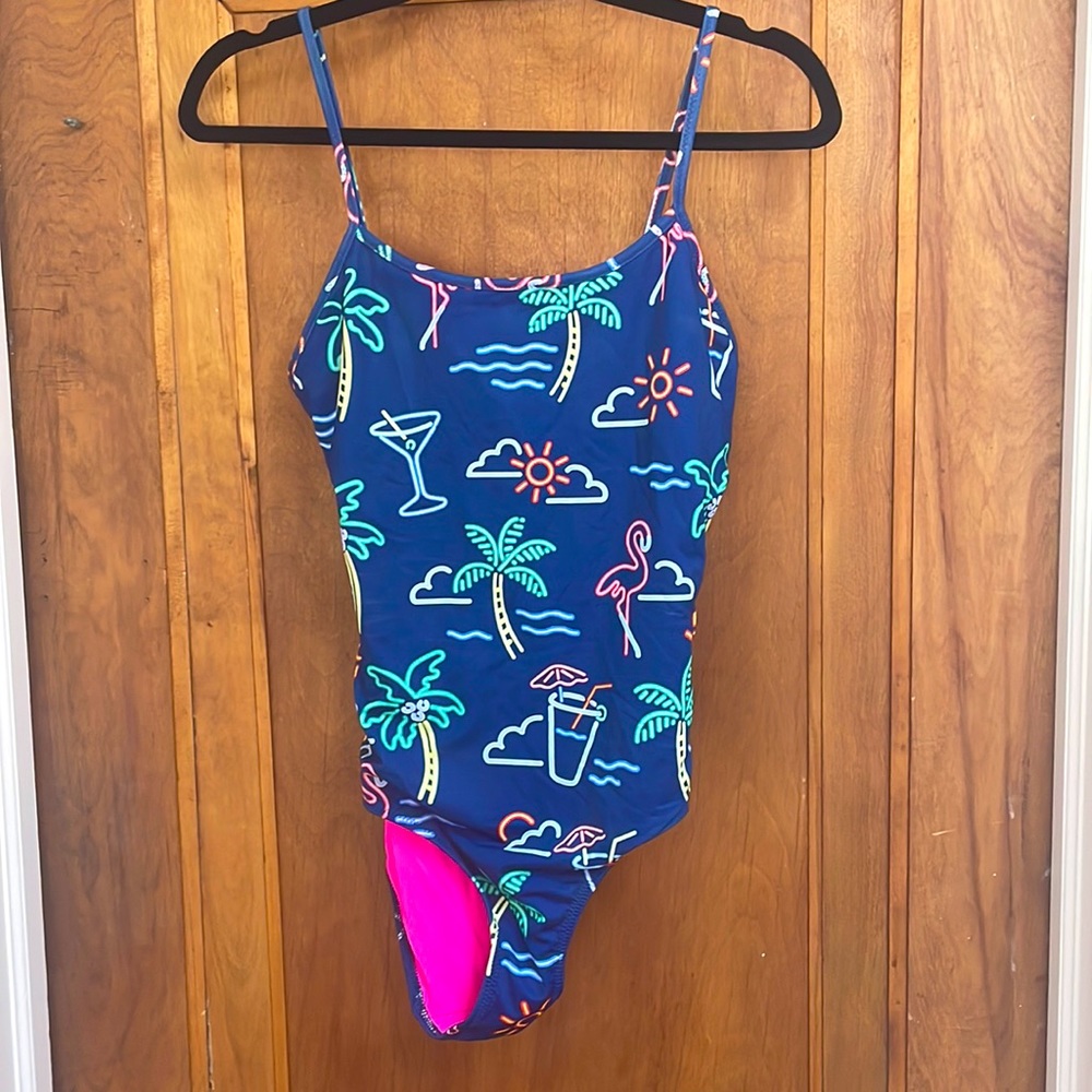 Chubbies one piece swim suit